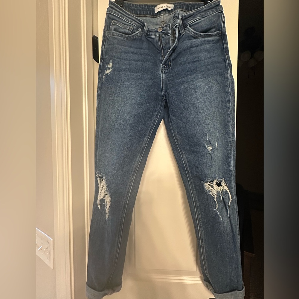 Women's Flying Monkey Distressed Jeans